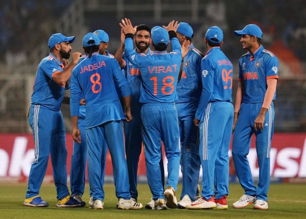 India strike out South Africa in WC 2023