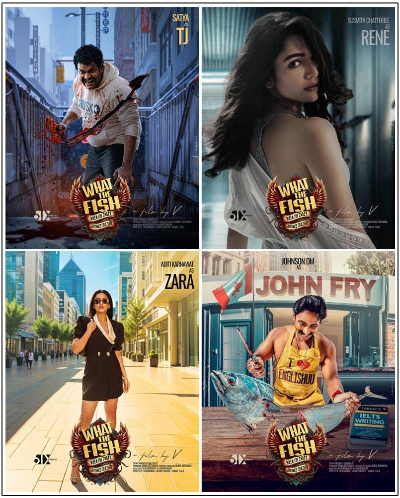 Aditi, Johnson, Harinath Policherla, Susmita Chatterjee And Satya On Board For WHAT THE FISH