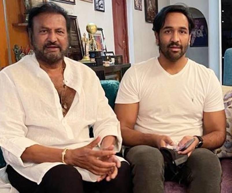 Vishnu surprise to his dad Mohan Babu