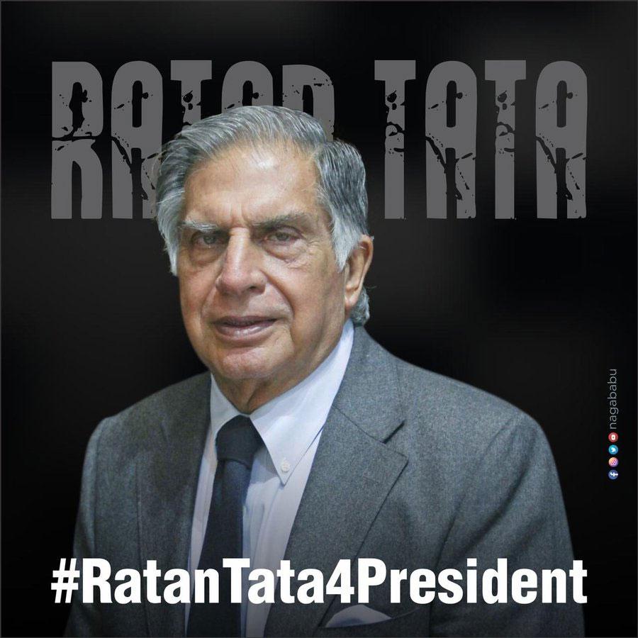 Why Nagababu Supports Ratan Tata As President?