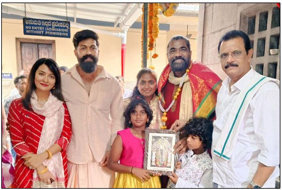Yash Toxic To Kickstart From August 8, He Is On A Spiritual Sojourn With Family