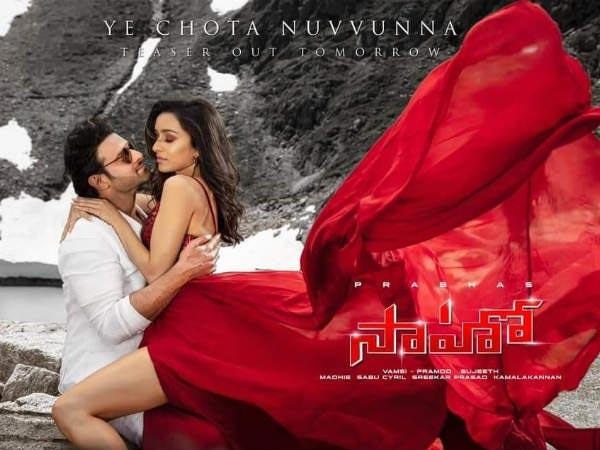 Saaho Romantic Song: Not Local!