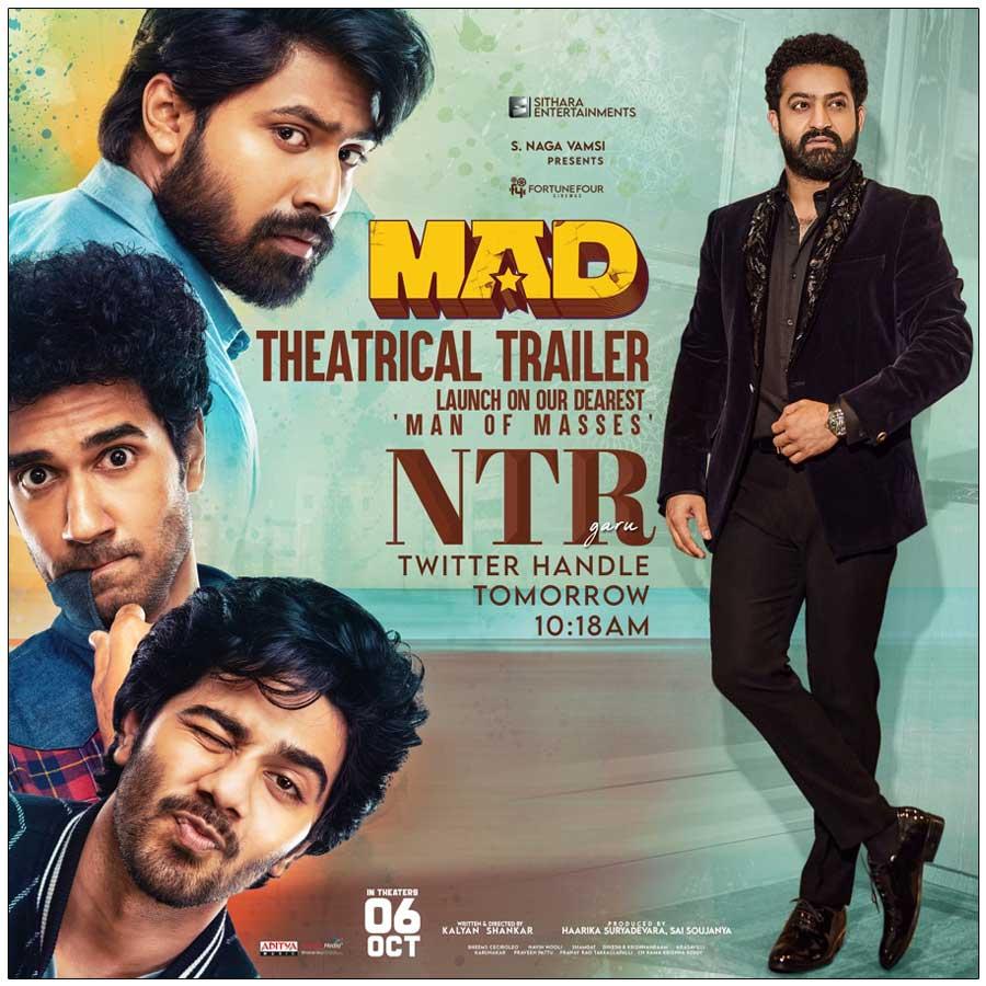 NTR to launch MAD trailer