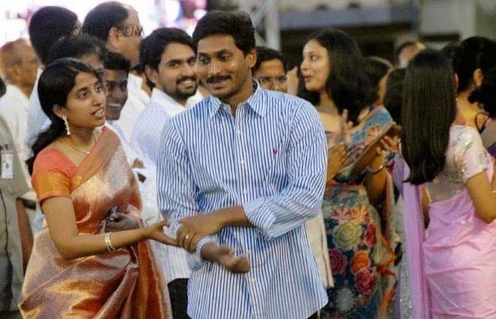 YS Jagan the Proud Father