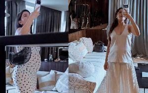Samantha shares pics from her pregnancy era