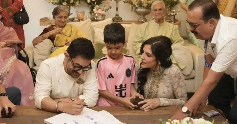  Aamir Khan and Gauri Spratt are now officially married