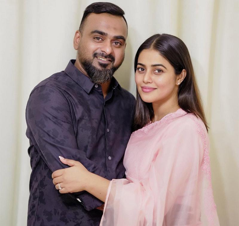 Actress Purnaa got engaged 
