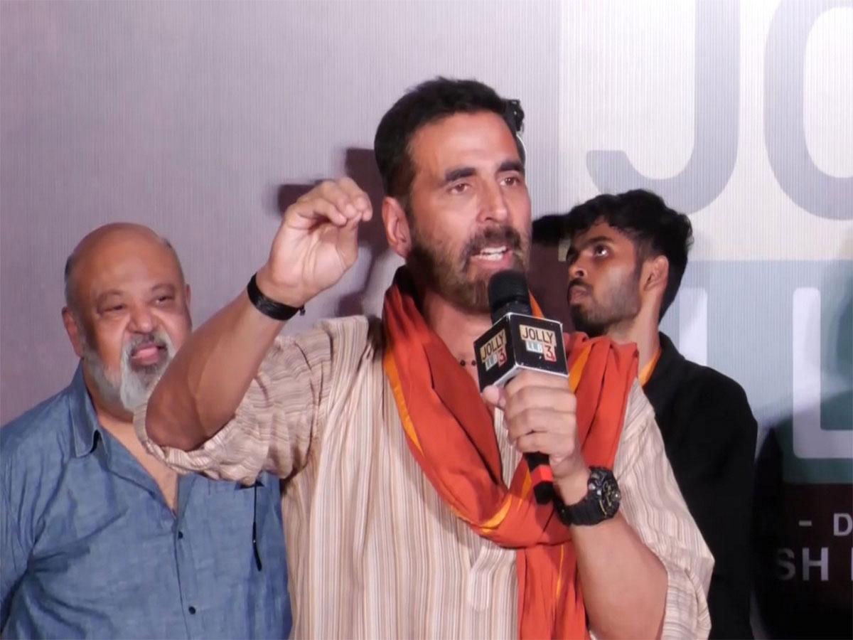 Akshay Kumar during the press conference