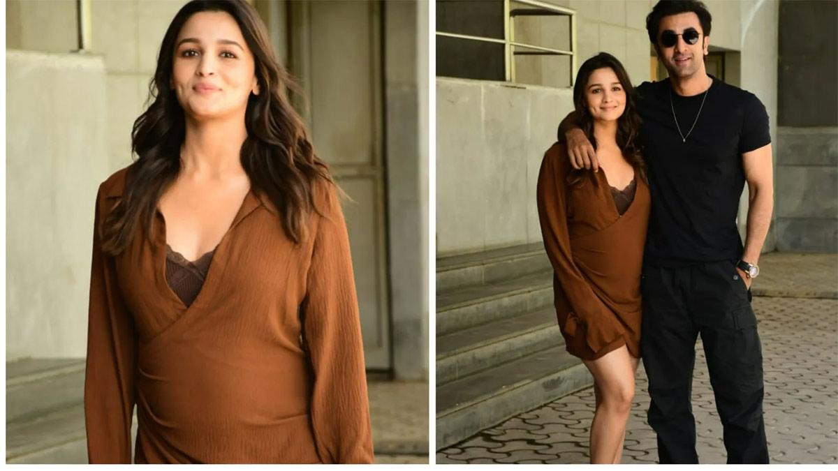 Alia Bhatt baby Bump Photos viral
