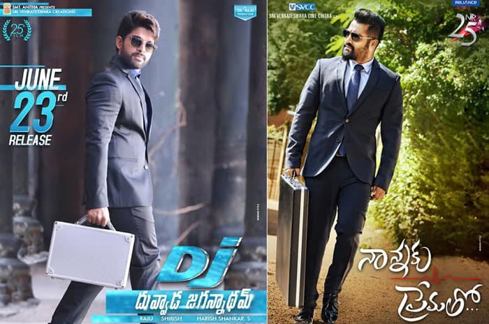 Allu Arjun DJ Look On comments started..!