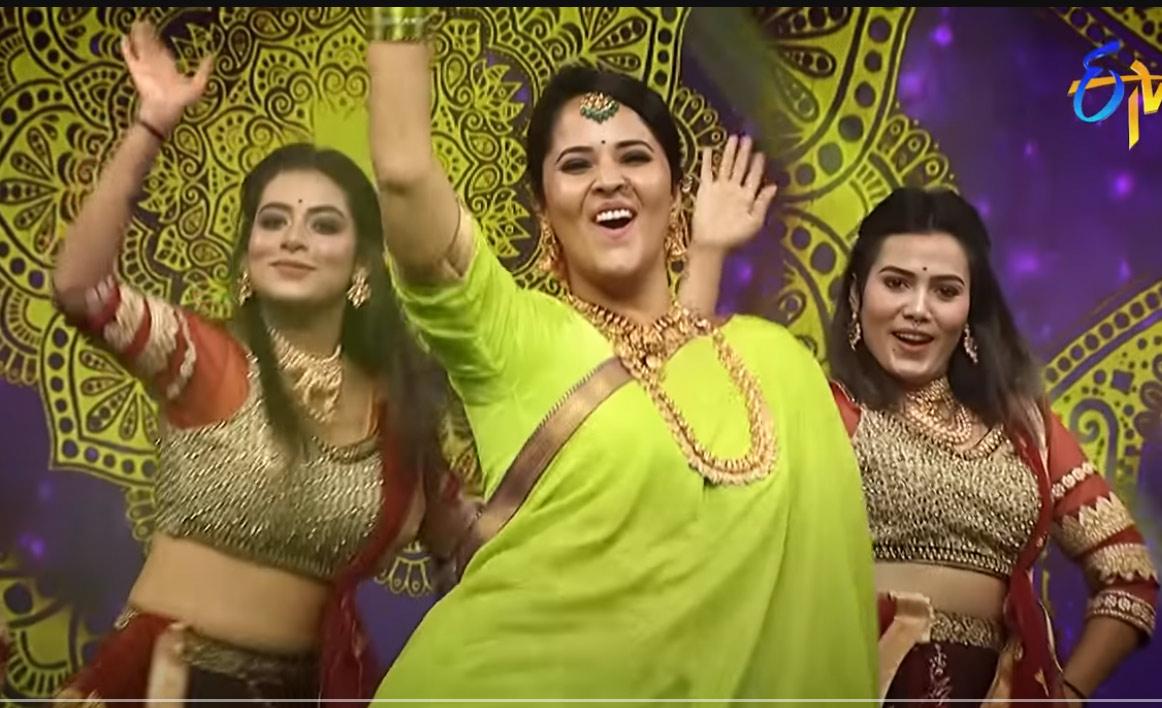 Anasuya anchoring in Shravana Sandadi program