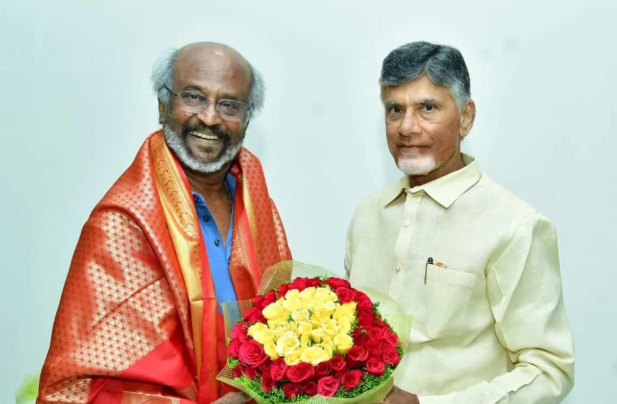 Arrival of superstar in Vijayawada
