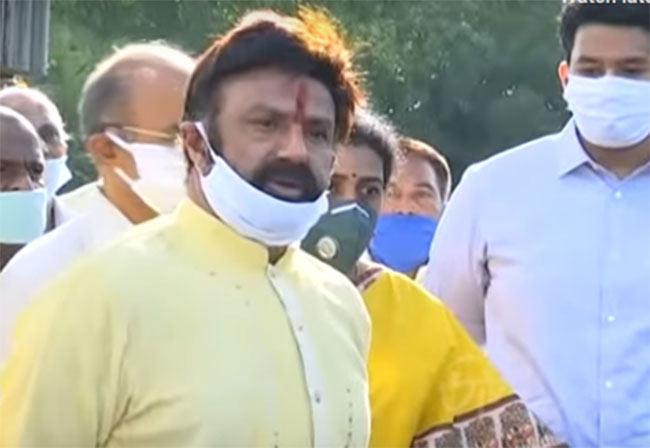 Balakrishna Pays Tribute to NTR on 99th Birth Anniversary