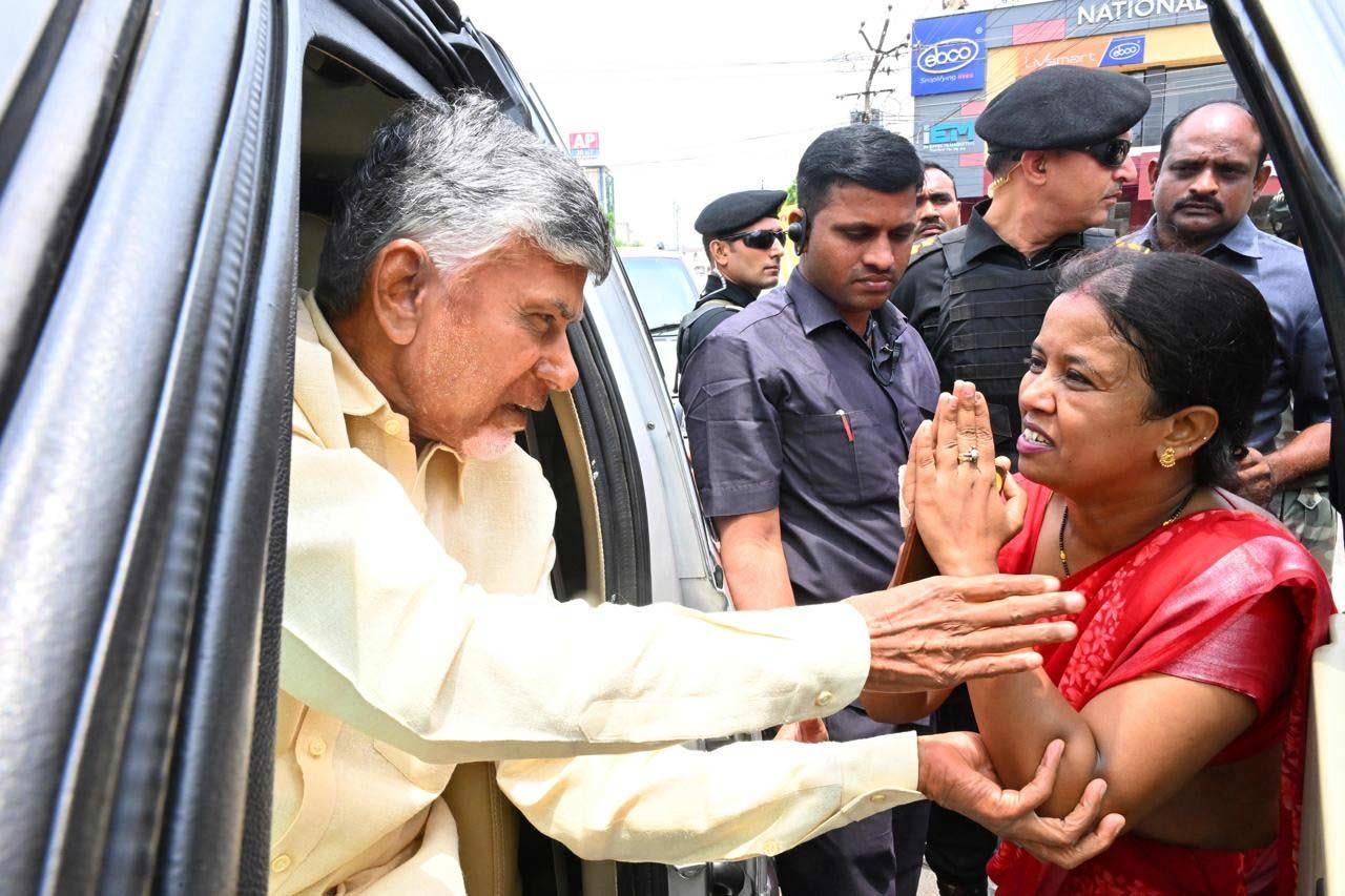 Chandrababu first five signatures are above these!!