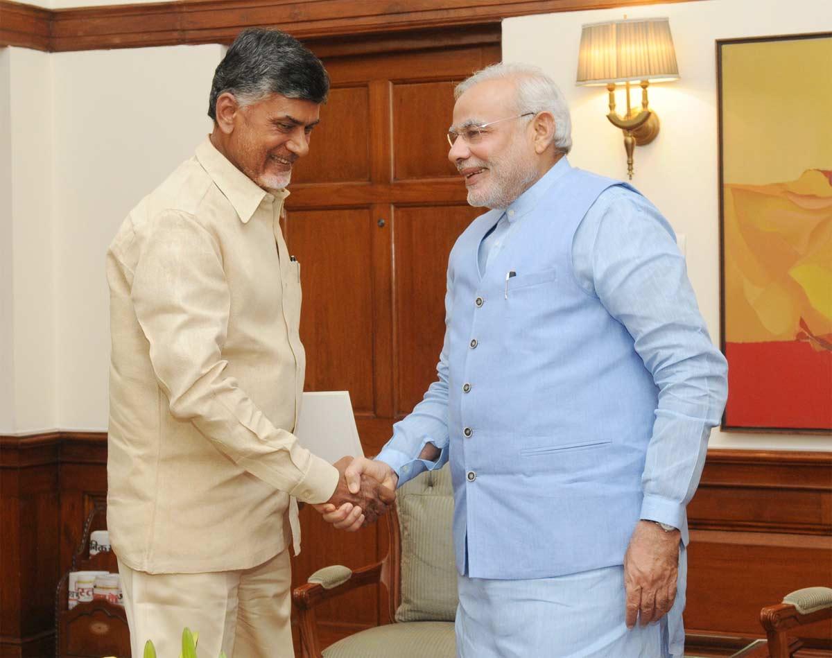 Chandrababu thanks Modi