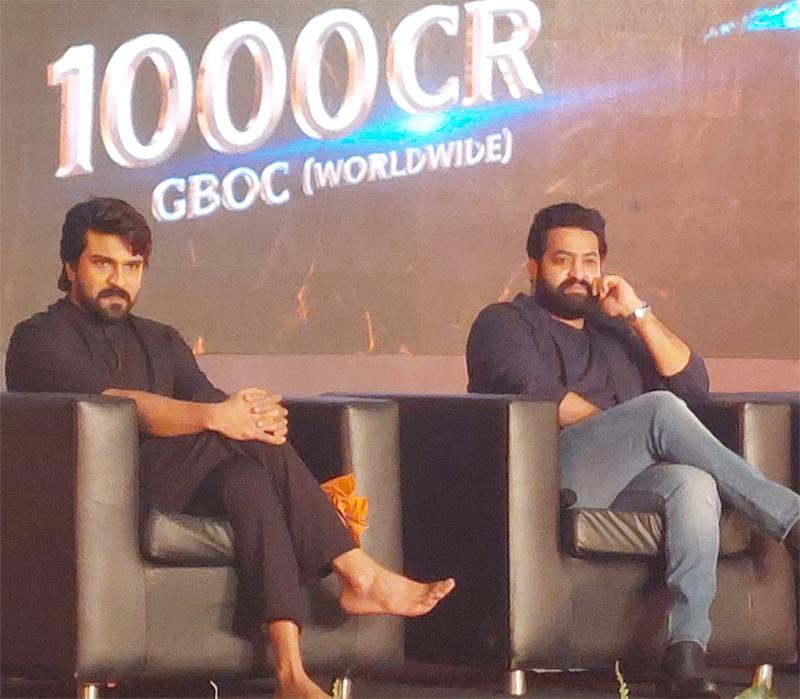 Charan Domination on NTR in RRR