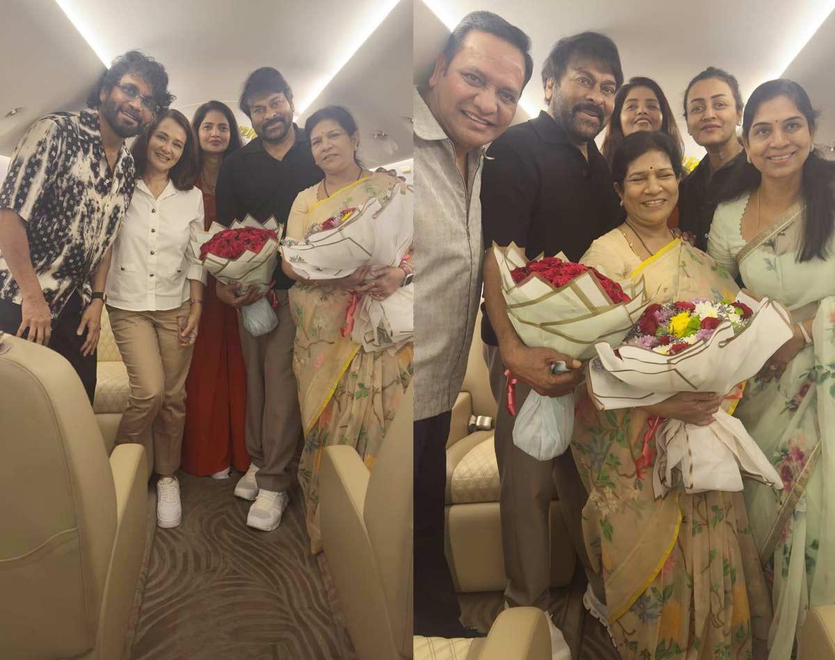 Chiranjeevi wishes his wife on wedding day