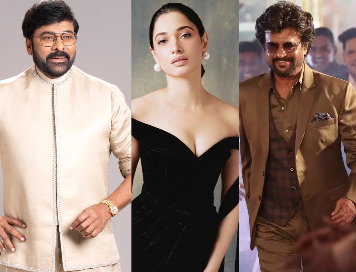 Chiru here, Rajini there..