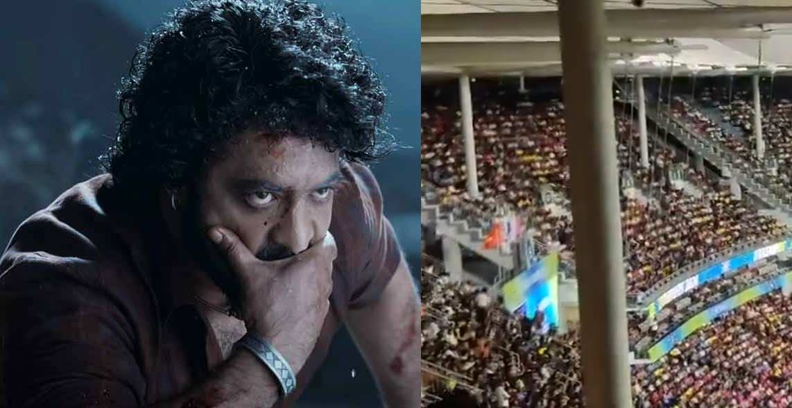 Devara song played in the cricket stadium
