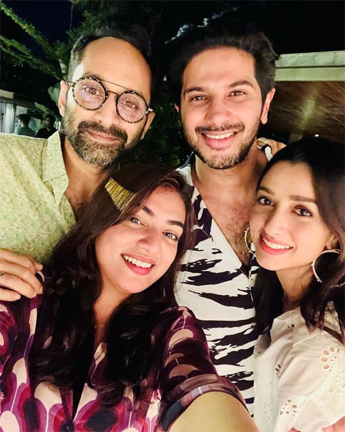 Dulquer Salmaan special wishes for Fahad Fazil