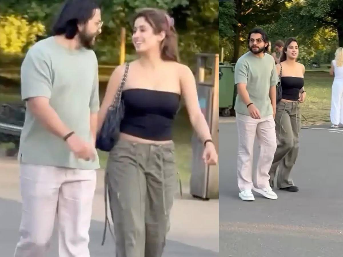 Janhvi Kapoor enjoying vacation with boyfriend