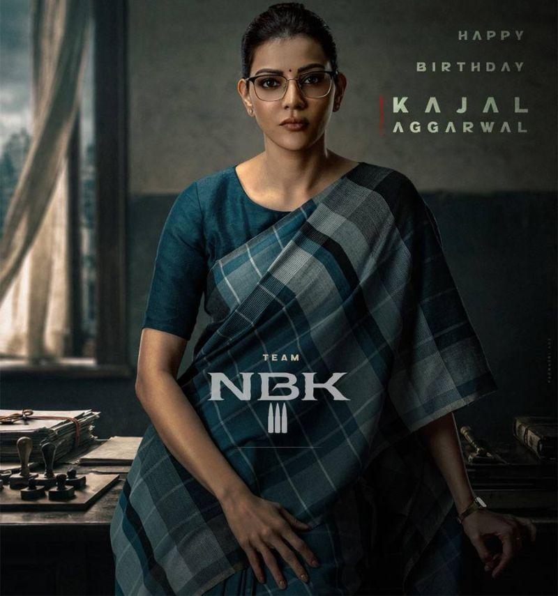 Kajal Aggarwal's first-look poster from NBK111