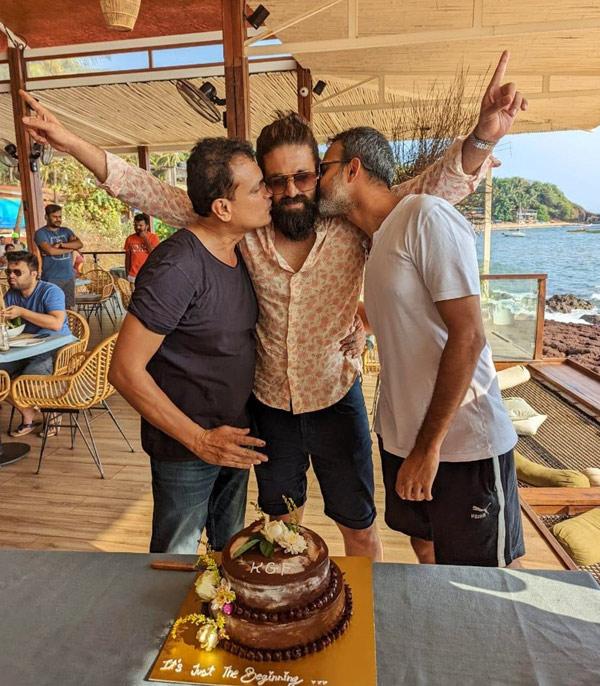 KGF 2 Success Party in Goa