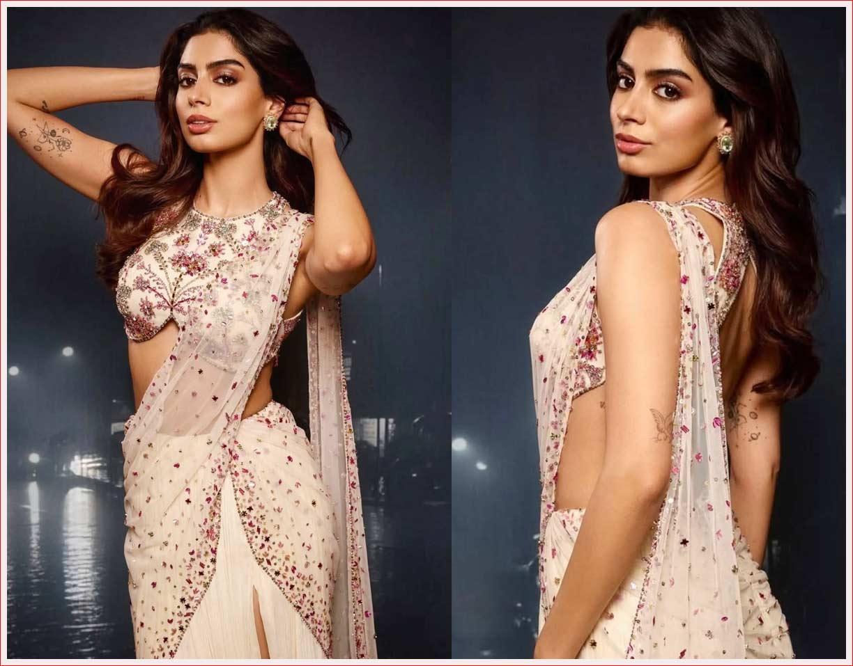 Khushi Kapoor latest glamour look