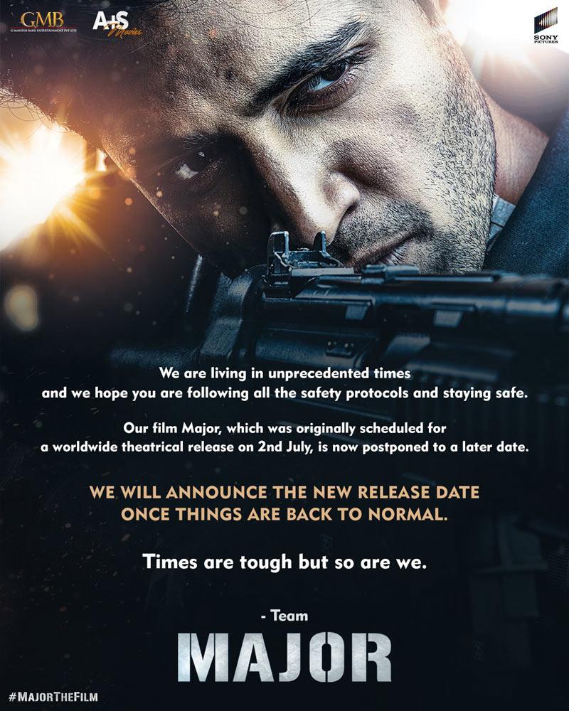 Major release postponed due to Covid-19