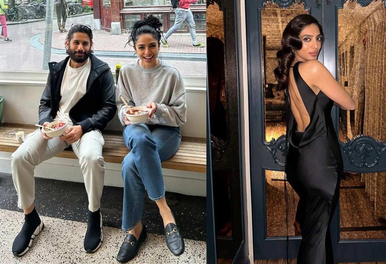 Naga Chaitanya and Sobhita spotted in vacation