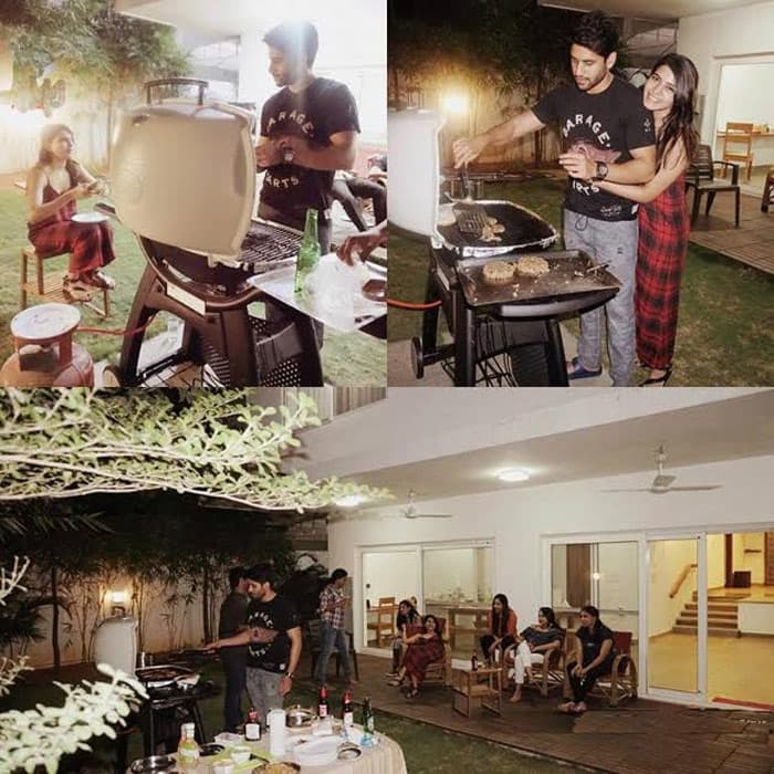 Naga Chaitanya Cooking for Samantha