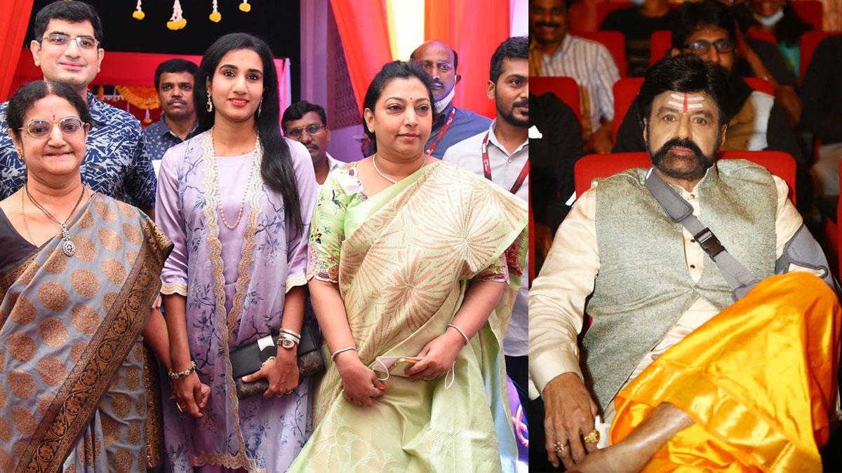 Nandamuri Family attends Akhanda Pre Release Event 