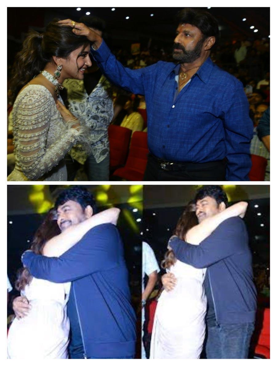 Notice the difference between Chiranjeevi and Balakrishna..