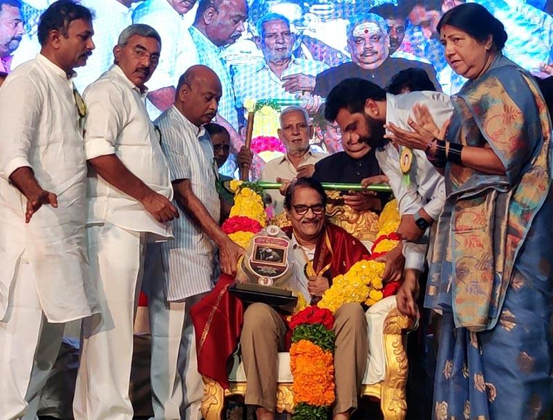 NTR award for senior producer C.Ashwini dutt