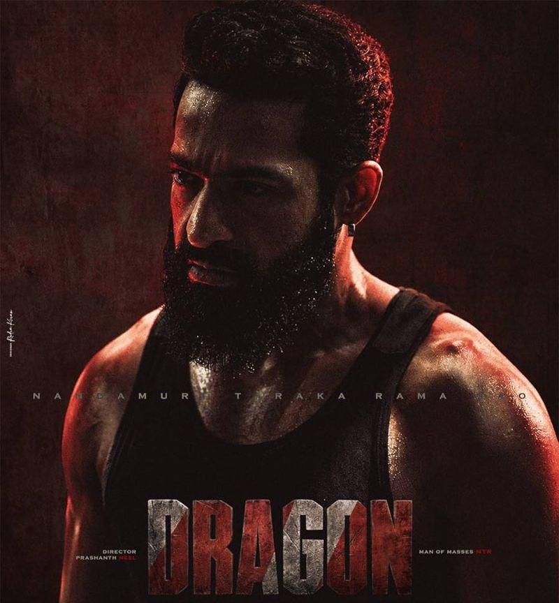  NTR braces for Dragon night shoot