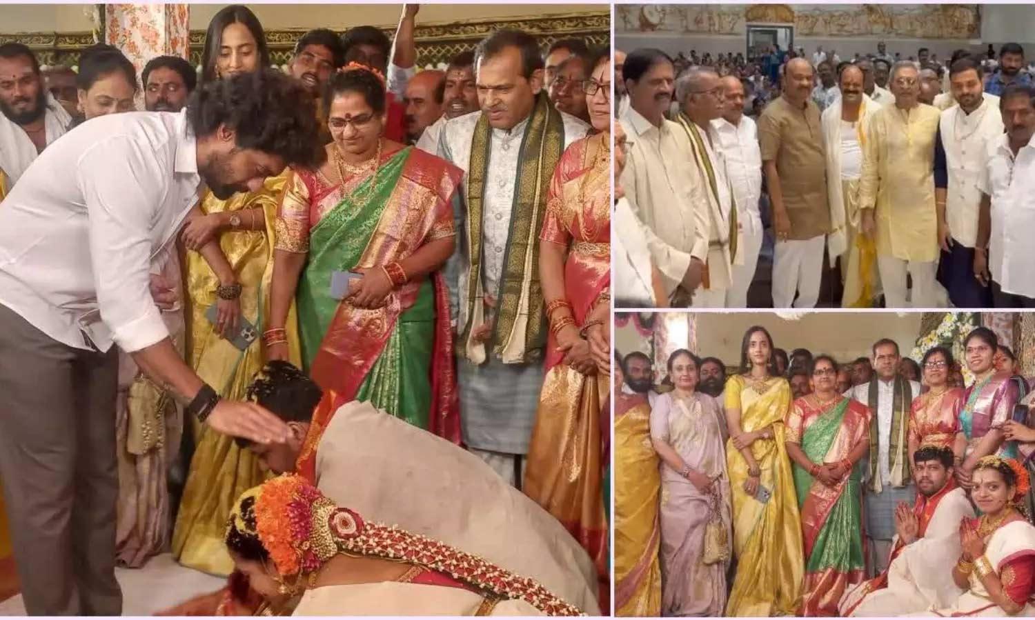 NTR family attends in Konaseema wedding