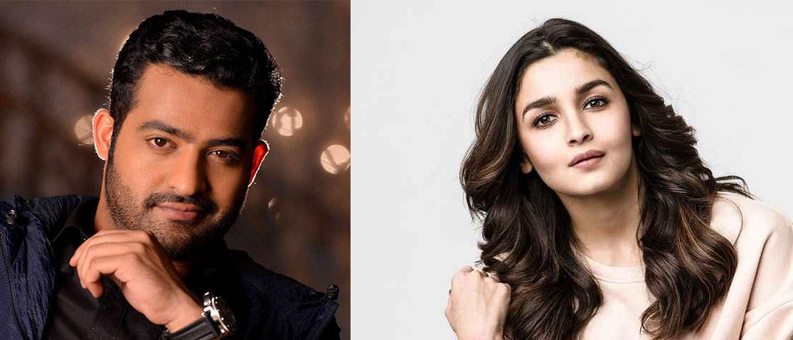 Ntr to romance with Alia Bhatt