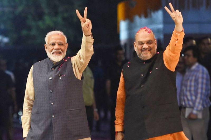 PM Modi - Amit Shah