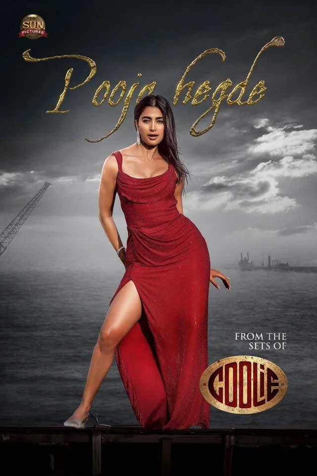 Pooja Glamorous Addition to Coolie