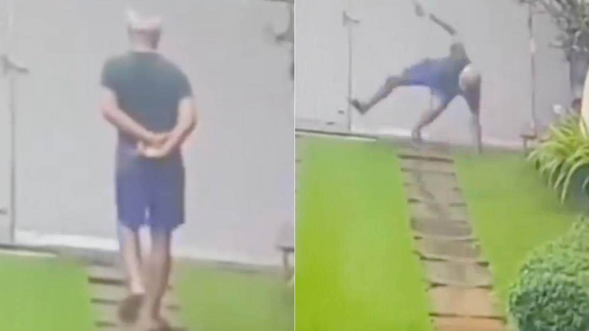 Rajinikanth Slips, Falls Terribly At Home?
