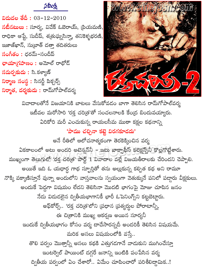 CineJosh news