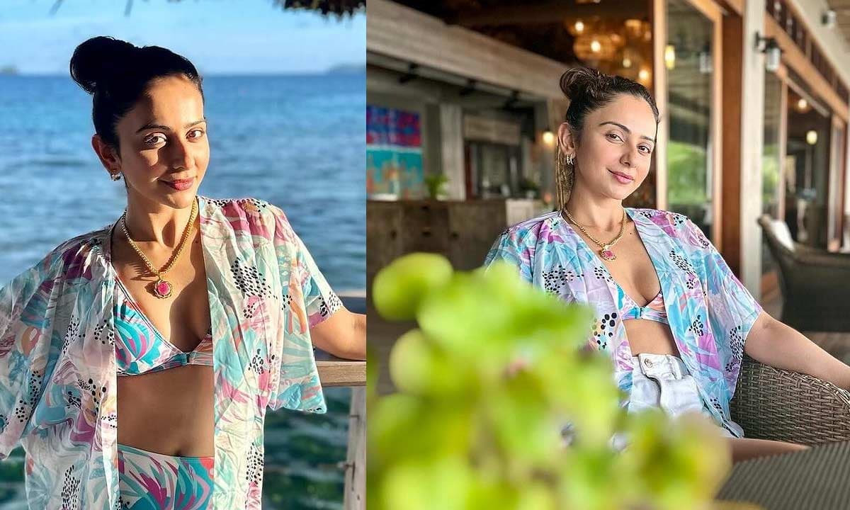 Rakul enjoying honeymoon