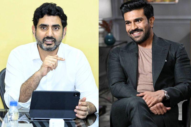 Ram Charan compared to Nara Lokesh!