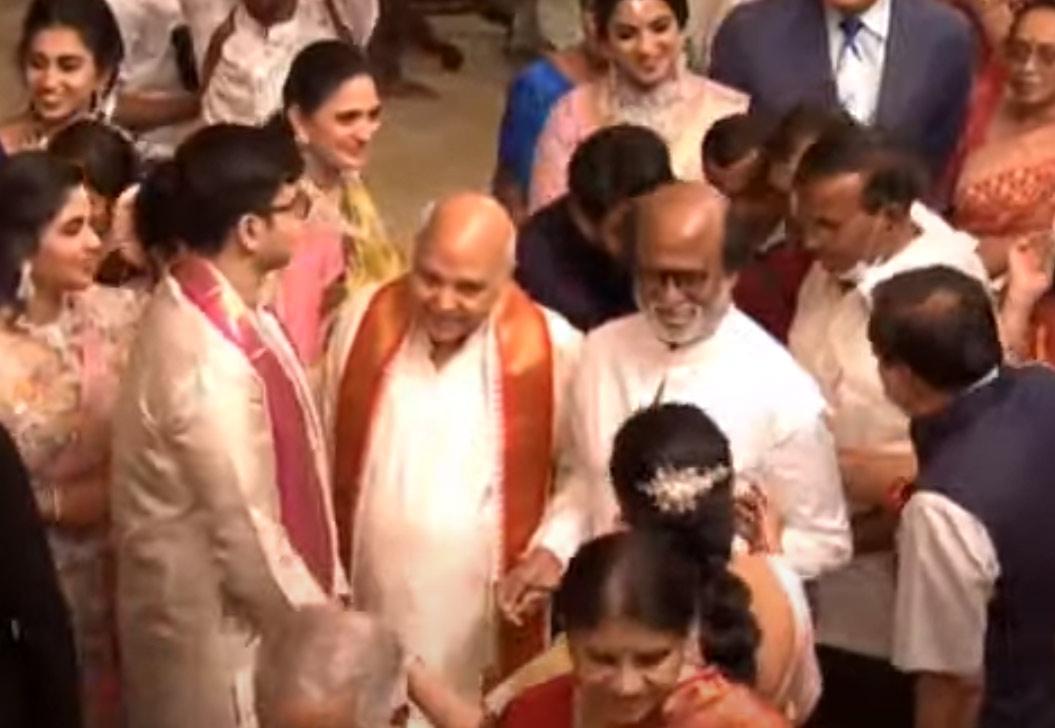 Ramoji Rao granddaughter wedding reception