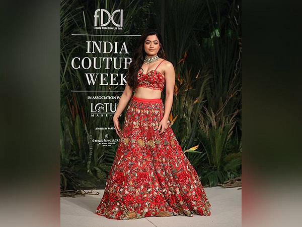 Rashmika Mandanna sets ramp on fire 