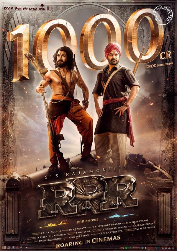 RRR 1000 crore official poster