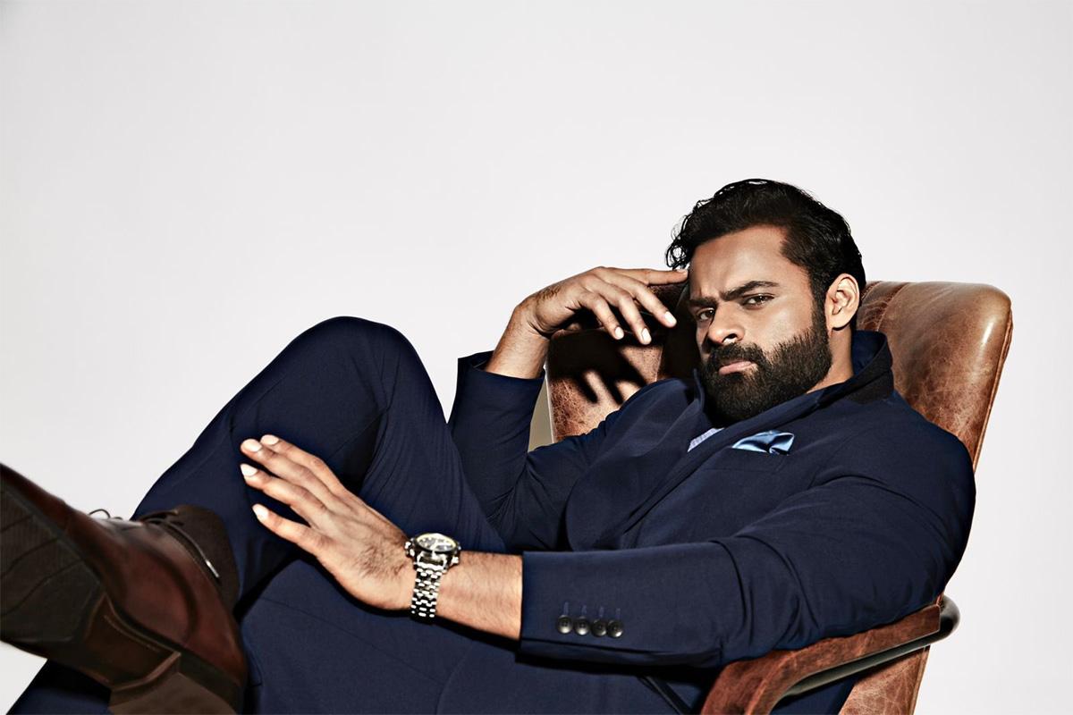 Sai Dharam dashing and classy look