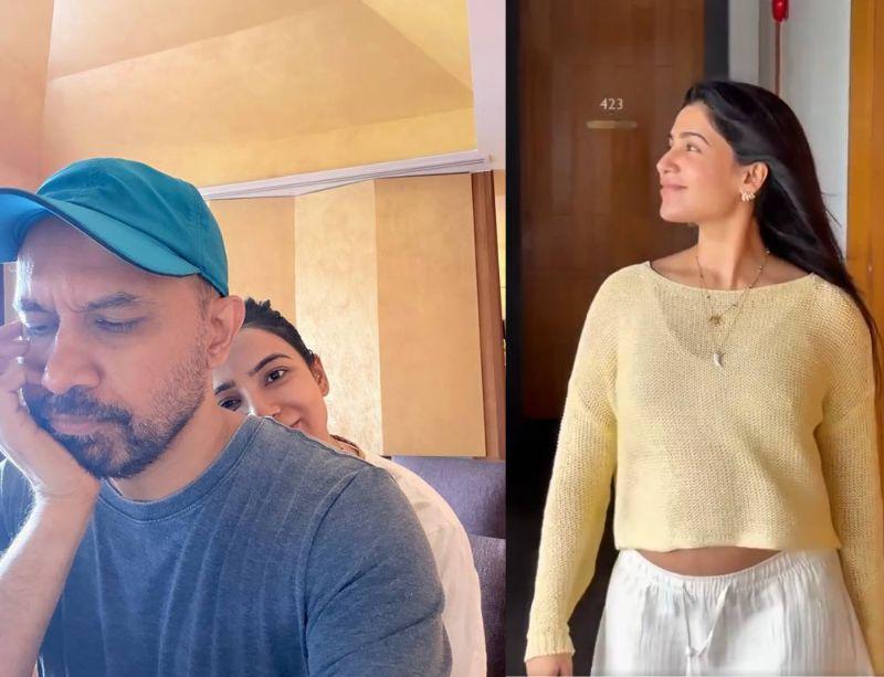 Samantha's babymoon vacation with her husband.