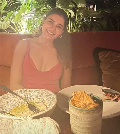 Samantha holidaying in Thailand
