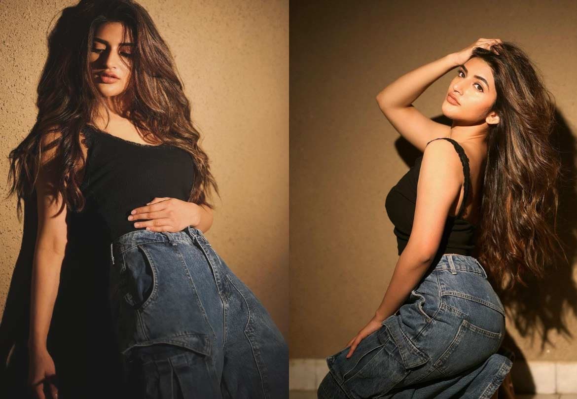 Sreeleela intoxicating jeans look